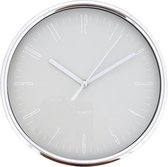 Klok BERNHARD - Zilver/Grijs - Ø 20 cm