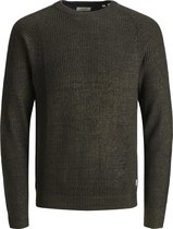 JACK&JONES JJPANNEL KNIT CREW NECK Heren Trui - Maat XXL