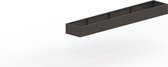 MySteel Gepoedercoat staal plantenbak Texas xxl 4800x800 Inclusief Bodemplaat - Kleur: RAL7016 (antraciet grijs) - Hoogte: 600mm