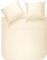 Cuddle Nature - Bamboo Creme - Dekbedovertrek - 100% Bamboe - Lits-jumeaux - 240x240 cm - Creme