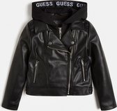 Guess Kunstleren Jas Black - Maat 128