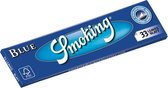 Vloeipapier Smoking Blauw Box 50 x 33 vloei