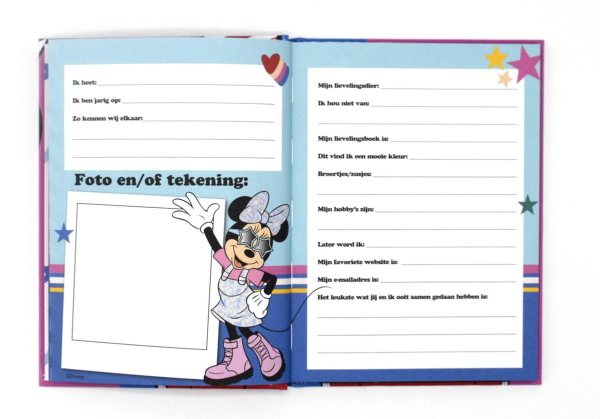 Vriendenboek Minnie Mouse — afbeelding 12