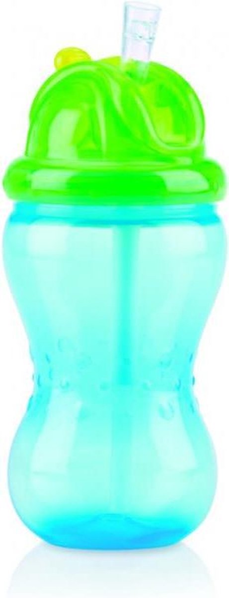 Nuby Flip It Antilekbeker - Blauw - Groen van Nûby — afbeelding 2