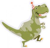 wanddecoratie dino junior 50 cm groen