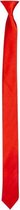 stropdas Shiny unisex 50 cm rood