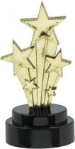 trofee Hollywood 10,1 x 5 cm goud/zwart 6 stuks