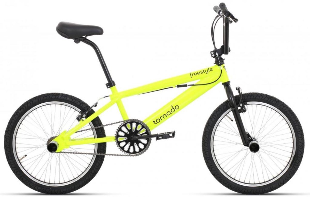 Tornado Freestyle - Fiets - Unisex;Unisex - Geel - 20