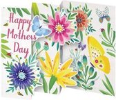 Trifold Triptych Card Spring Happy Mother's Day (GCN 149M)