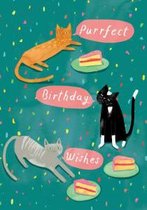 Purrfect Cat Wishes Greeting Card (GCN 231)
