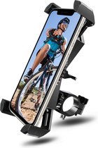 Telefoonhouder fiets motor en scooter universeel - 360° Draaibaar - Voor kleine en grote telefoons & gsm - fiets accessoires