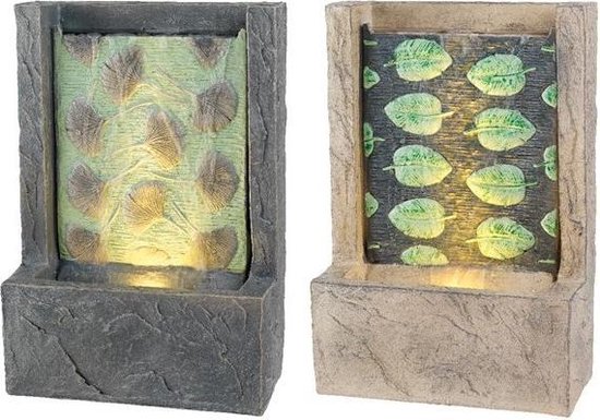 Foto: Led fontein blad ginko lumineo