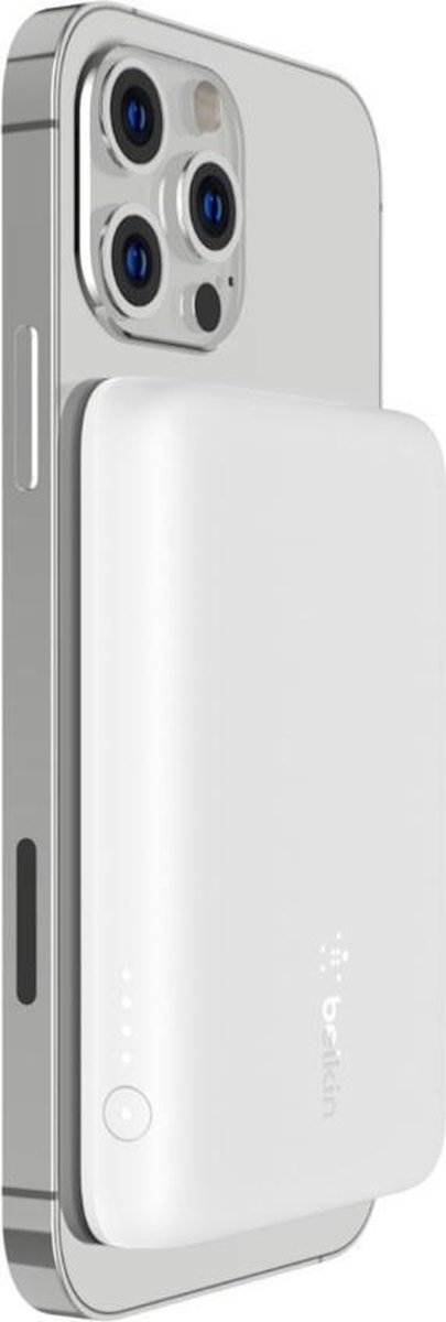 Belkin BOOST↑CHARGE™ Magnetische draadloze 2500mAh-powerbank - Wit