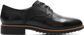 Clarks - Dames schoenen - Griffin Lane - D - black leather - maat 3,5