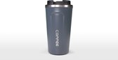 Triple J® Koffiebeker To Go - Thermosbeker - BPA & Lekvrij - 510ml - Blauw