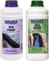 Nikwax Twin Rug Wash Wasmiddel 1L & Rug Proof Impregneermiddel 1L - 2-Pack