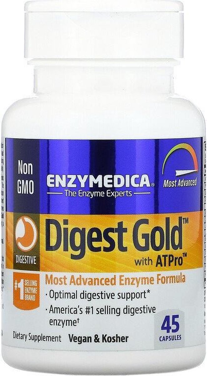 Goedkoopste Enzymedica - Digest Gold met ATPro - 45 capsules