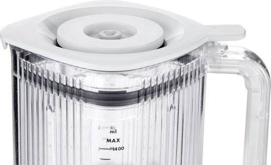 Zwilling Enfinigy accesoireset voor tafel blender 1.4L: mixbeker met mes - deksel met afsluitring - afsluitdeksel - vacuum adapter — afbeelding 2