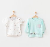 Baby Kleding Jongens Baby Shirt 56/62 - Newborn Kleding - Babykleding - Babykleertjes Jongens - Baby Cadeau Jongen - Baby Kleertjes - Baby T-shirts Set - Baby Kleding Meisje - Babyshower Cade