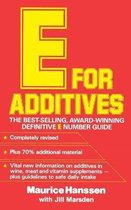 E For Additives