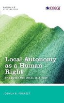 Studies in Social and Global Justice- Local Autonomy as a Human Right