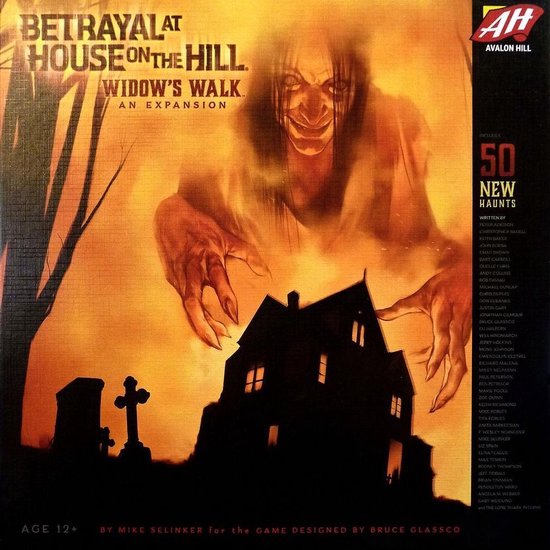 Boek: Betrayal at House on the Hill Widow's Walk - Uitbreiding, geschreven door Avalon Hill