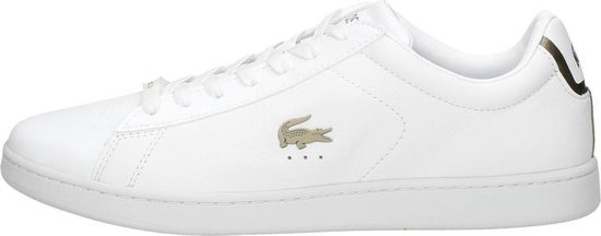 Lacoste Carnaby Evo Heren Sneakers - Wit - Maat 47 | bol.com