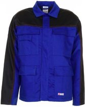 Planam Hittebestendige werkjas (5511) - Korenblauw | Zwart - 54