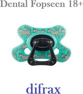 Difrax Dental Fopspeen - Extra sterk - 18+ M