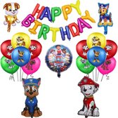 Daily Essentialz - Paw Patrol Versiering Ballonnen - Paw Patrol Verjaardag - Paw Patrol Speelgoed - Paw Patrol Feest - Ballonnen - 26 stuks