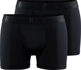 CRAFT ACTIVE BOXER 3-INCH 2-PACK M Heren Sportonderbroek - Zwart