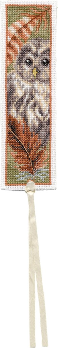 Vervaco - Bladwijzer kit - Uilen met pluimen set van 2 - PN-0187973 - Borduren - Borduurpakket - Borduurpakket volwassenen - Borduurpakket kind — afbeelding 9