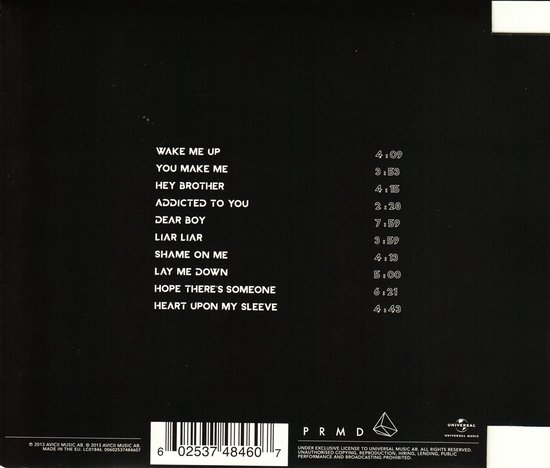 Avicii - True (CD) - Avicii