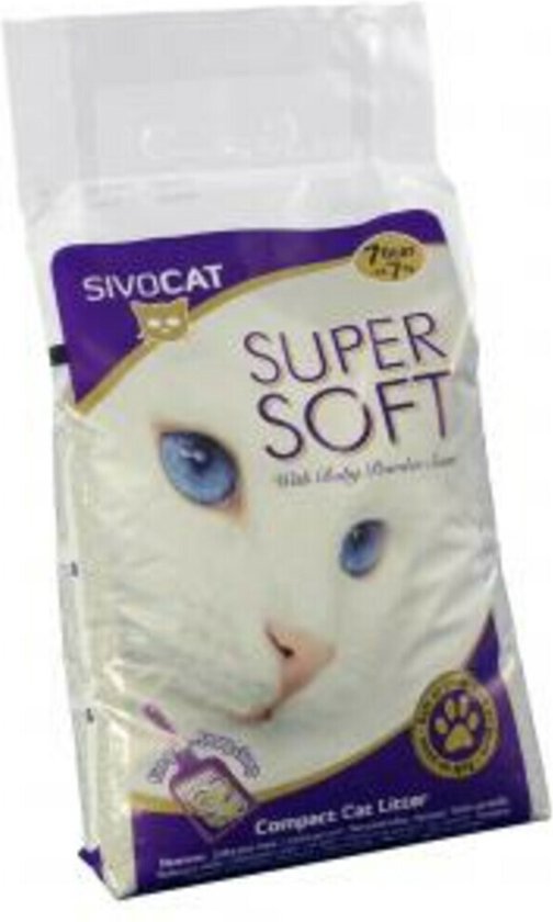 Sivocat Kattenbakvulling Super Soft Babypoeder 7 liter