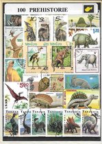Prehistorie cultuur – Luxe postzegel pakket (C5 formaat) : collectie van 100 verschillende postzegels van Prehistorie – kan als ansichtkaart in een C5 envelop - authentiek cadeau -