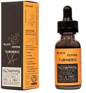 Pachamama CBD Tinctuur Black Pepper Turmeric 750mg 30ml