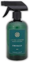 Huisparfum - Living Luxury - Emerald - 500 ml- Roomspray - Geurspray - Interieurparfum - Interieurspray