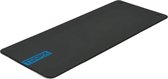 Toorx Yogamat - Fitnessmat - Sportmat Studio gemaakt van zacht rubber - 100 x 60 x 1 cm - zwart - met ophangogen