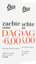 Etos Zachte Daglenzen -6,00 - 30 stuks