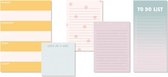 Stationery set - diverse notitieblokken - To do lijst