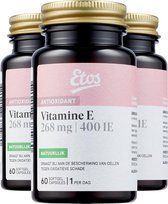 Vitamine E 268 mg | 400 IE Natuurlijk -180 capsules