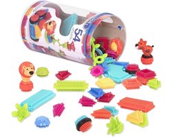 PINMULTI-UP! – Nopper Bouwspeelgoed - 54 stuks - Jungle