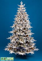 Royal Christmas® - Kunstkerstboom - Gillam PE / PVC Sneeuw Smart - 250 LED Lampjes - 180 cm -  943 Takken Snow