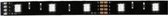 4 Stuks  Function YourLED ECO strip 50cm RGB 3,6W 12V DC zwart 70198