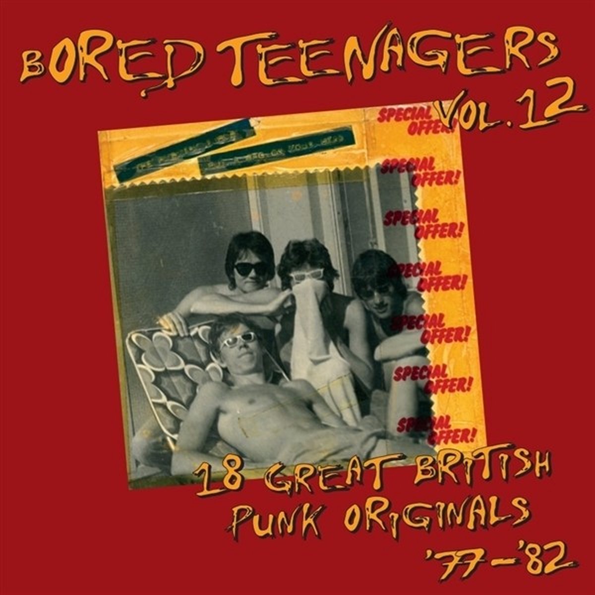 Various Artists - Bored Teenagers Vol.12: 27 Great British Punk Originals '77-'82 (CD)