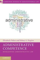 Cambridge Studies in Constitutional Law- Administrative Competence