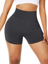 Seba E-Com. Yoga Short Met Hoge Taille Dames Short-Yoga-Fitness