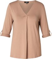 ES&SY Una Top - Warm Taupe - maat 44