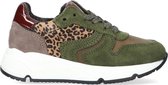 Pinocchio P1984 Lage sneakers - Meisjes - Groen - Maat 26