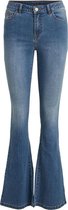 VILA VIEKKO RW FLARED JEANS NOOS Medium Blue Denim Dames Jeans - Maat XL X L32
